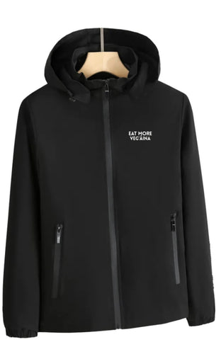 Veg’ĀINA Black Rain Jacket